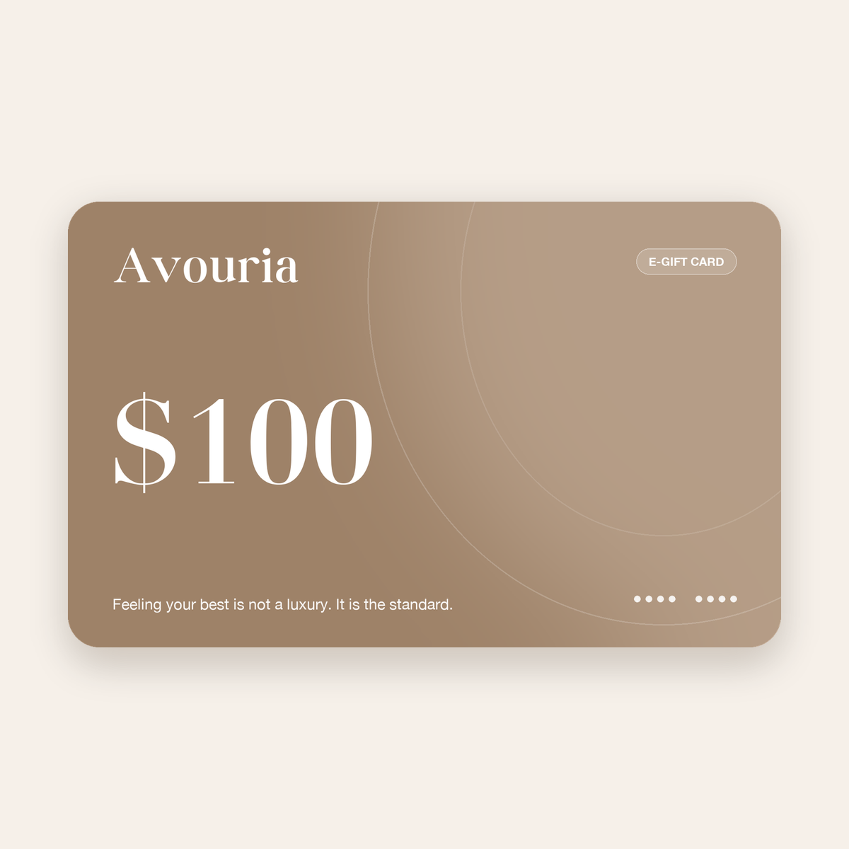 Avouria E-Gift Card $100.00
