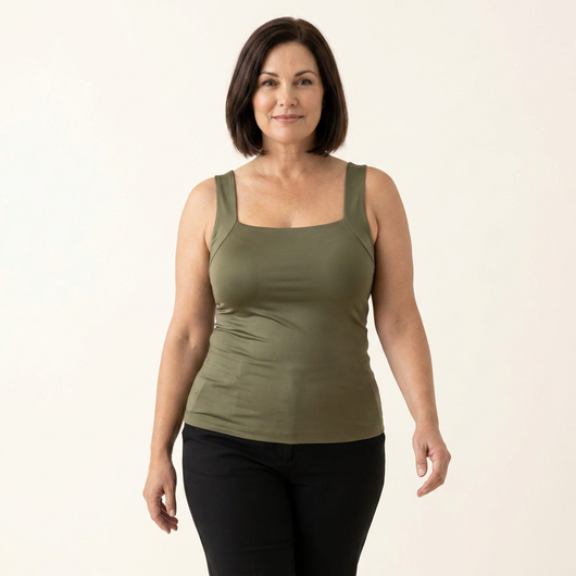 Avouria's Built-In Bra Comfort Shaper Tank