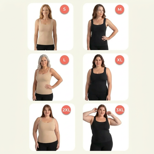 Avouria's Built-In Bra Comfort Shaper Tank