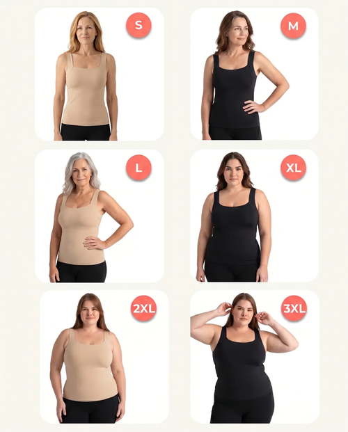 Avouria's Built-In Bra Comfort Shaper Tank
